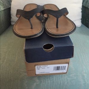 Bass And Company black sandals